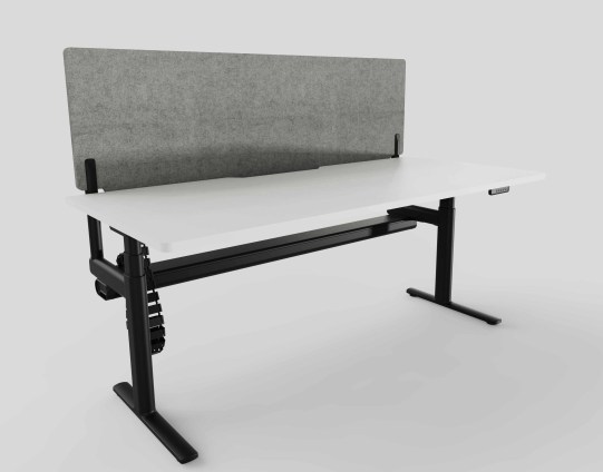 4. OVE-1000-020-ST.085 – 1800 x 800mm  - 4617 Screen _Noir, Blanc, Grey PET